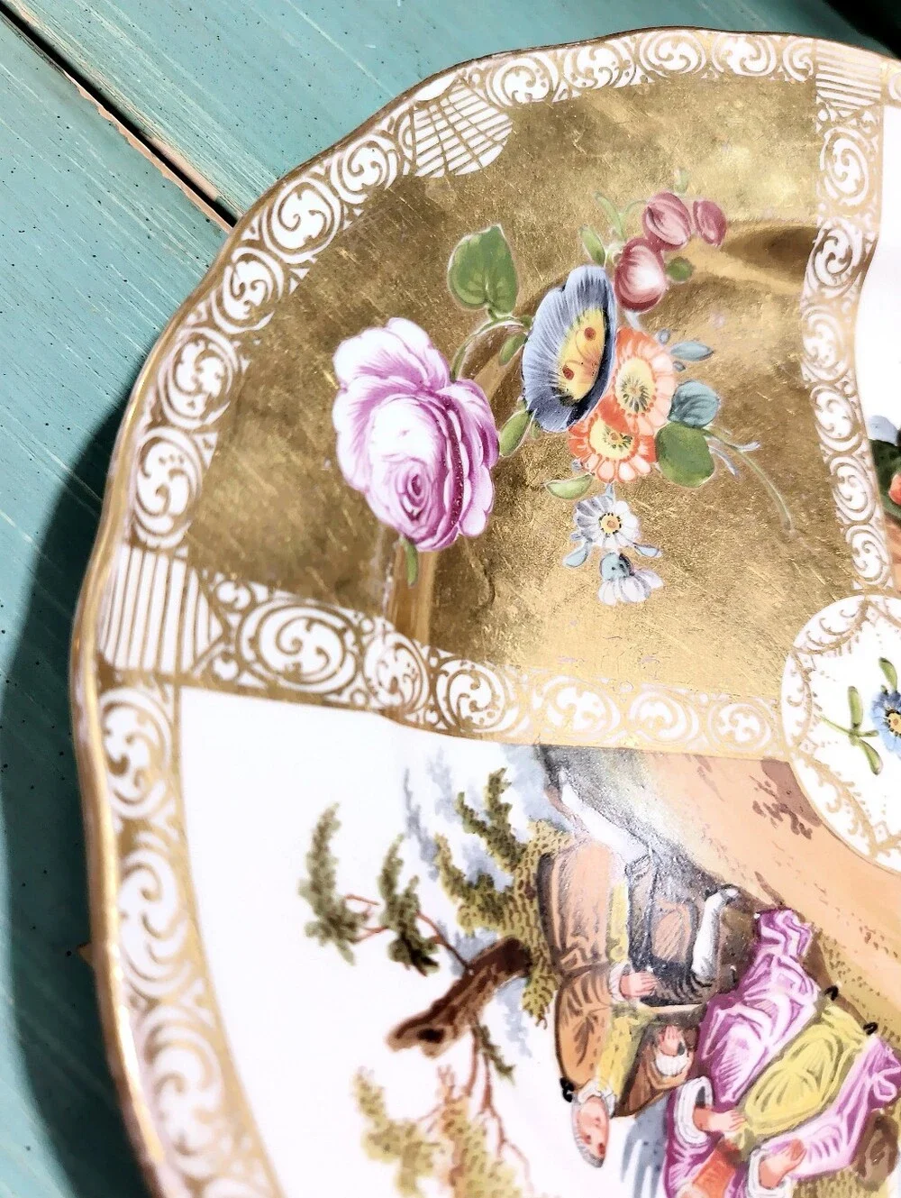 Fine 19th C. Meissen Porcelain 9.5